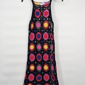 H&M X Coachella Crochet Sunburst Dress